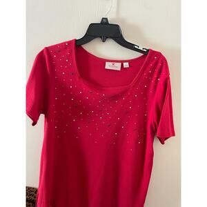 Quacker Factory Pull Over Blouse